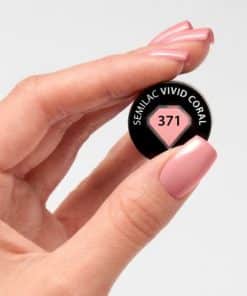 Semilac Gel 371 Vivid Coral 1