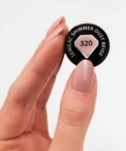 Semilac Gel Shimmer Dust Beige 320 1