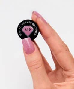 Semilac Gel Shimmer Dust Pink 319 2