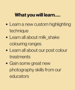 milk shake Prescription Highlights with Fiona Downey