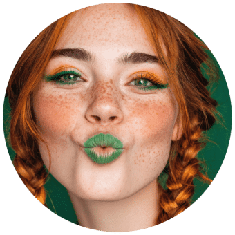patricks day makeup