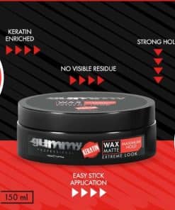 Gummy Professional Keratin Wax Matte Maximum Hold