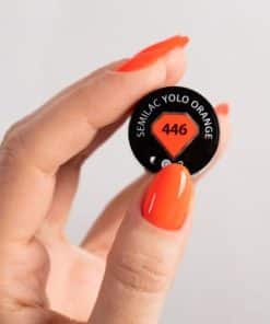 Semilac Gel Polish Yolo Orange 446 1
