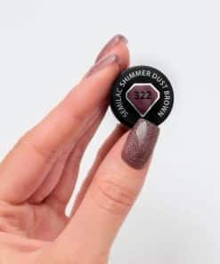 Semilac Gel Shimmer Dust Brown 322 1