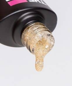 The Edge Gel Polish Beige Gold Glitter 2