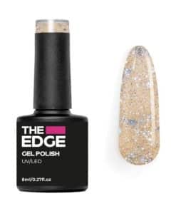The Edge Gel Polish Beige Gold Glitter