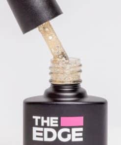 The Edge Gel Polish Beige Gold Glitter 3