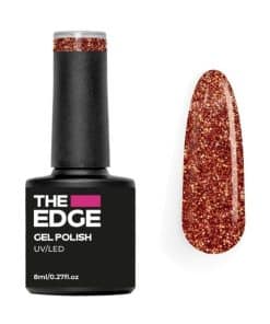 The Edge Gel Polish Copper Glitter