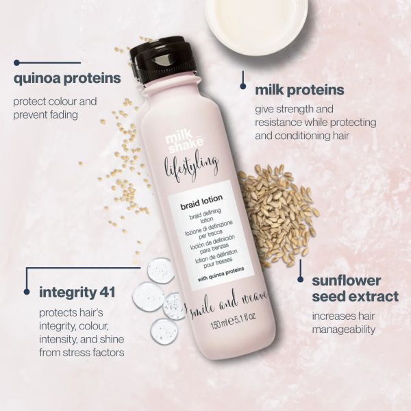 milk shake Lifestyling Braid Defining Lotion 150ml 1