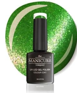 The Manicure Company Green Glitch Magnetic Gel Polish 367