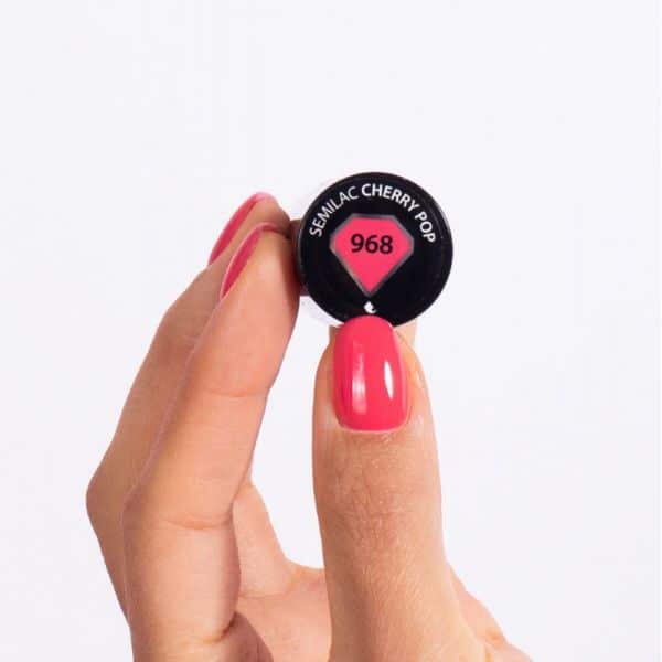 UV Semilac Gel Polish Cherry Pop 968 1