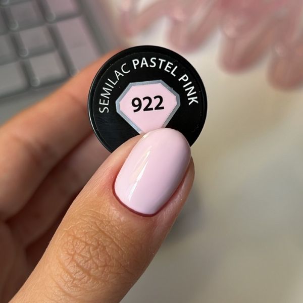 UV Semilac Gel Polish Pastel Pink 922 1