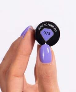 UV Semilac Gel Polish Purr Ple 975 1