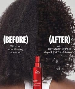 Wella Ultimate Repair step3 before and after