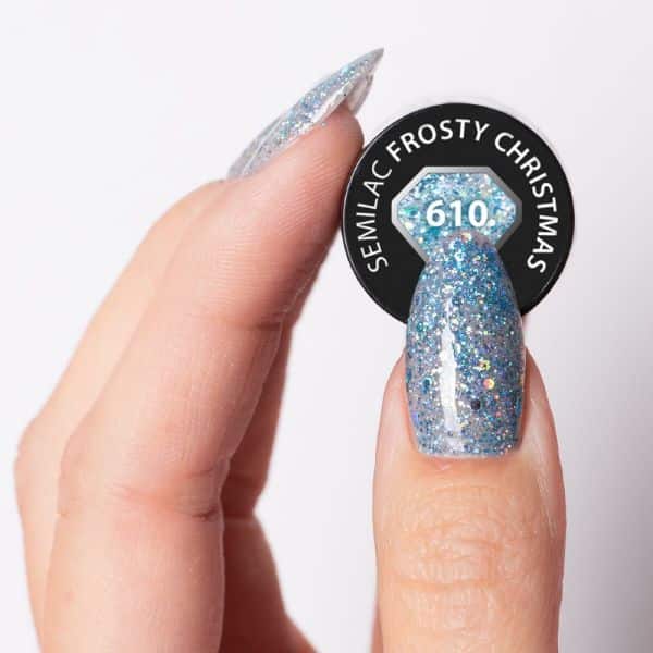 Semilac Gel Polish Frosty Christmas 610 1