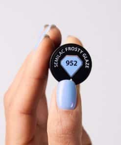 Semilac Gel Polish Frosty Glaze 952 1