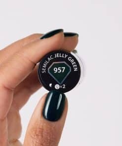 Semilac Gel Polish Jelly Green 957 1
