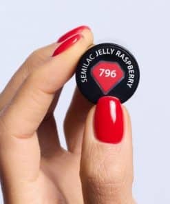 Semilac Gel Polish Jelly Raspberry 796 1