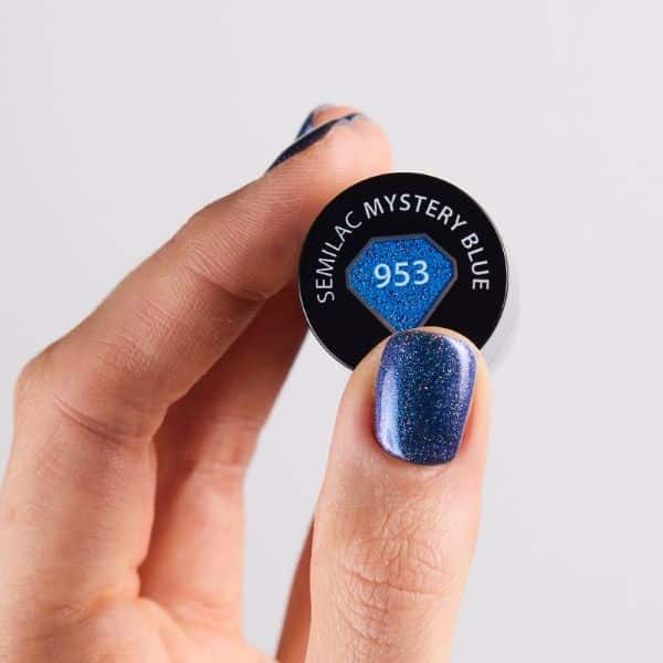 Semilac Gel Polish Mystery Blue 953 1