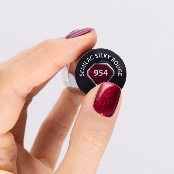 Semilac Gel Polish Silky Rouge 954 1