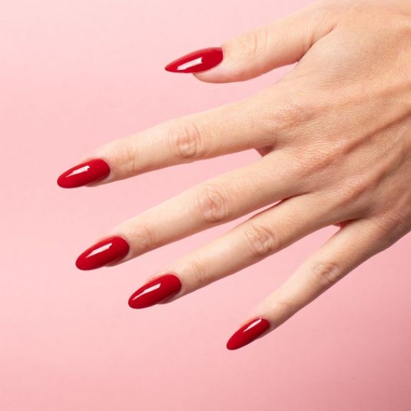 Semilac Gel Polish Soft Red 608 2