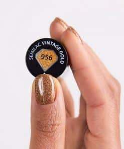 Semilac Gel Polish Vintage Gold 956 1