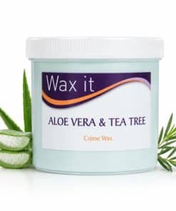 Wax It Creme Depilatory Wax with Aloe Vera & Tea Tree