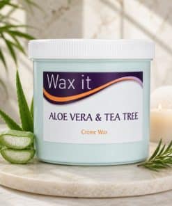 Wax It Creme Depilatory Wax with Aloe Vera & Tea Tree 475g