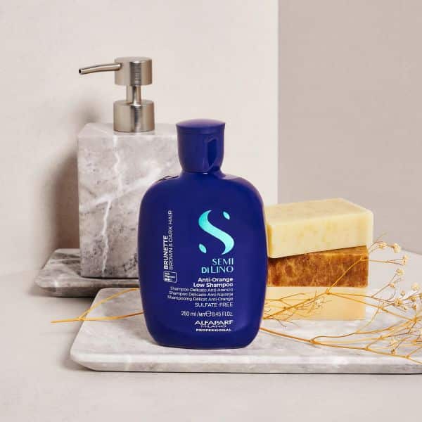 Alfaparf Semi Di Lino Brunette Anti Orange Low Shampoo 250ml 1