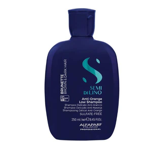 Alfaparf Semi Di Lino Brunette Anti Orange Low Shampoo 250ml