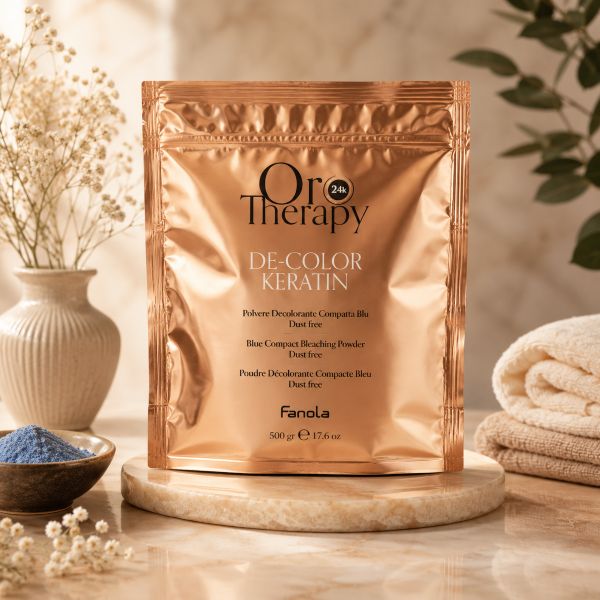 Fanola Oro Therapy De Color Keratin Blue Bleaching Powder