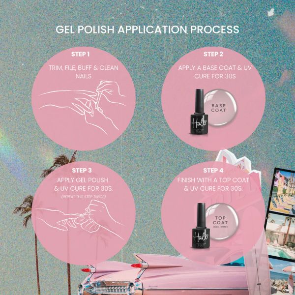 Halo Gel Polish 8ml Motel 2