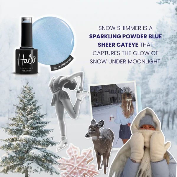 Halo Gel Polish Snow Shimmer 8ml 1