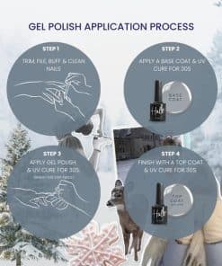 Halo Gel Polish Sugar Cookie 8ml 3