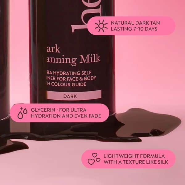 He Shi Dark Tanning Milk 2
