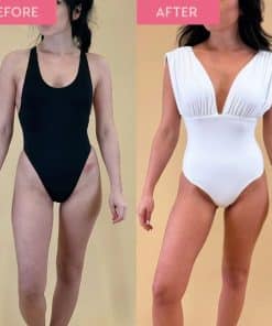 He Shi Gold Tanning Milk BEFORE AND AFTER
