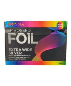 Prisma Embossed Extra Wide Foil Silver 150mmx100m