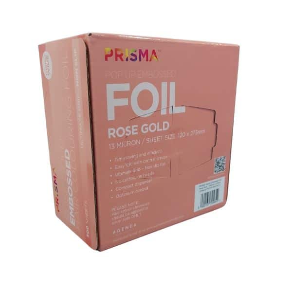 Prisma Pop Up Embossed Foil Rose Gold 120mm
