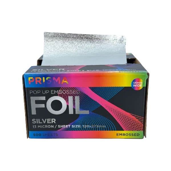 Prisma Pop Up Embossed Foil Silver