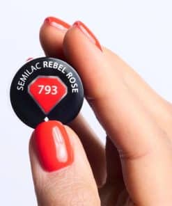 Semilac Gel Polish Rebel Rose 793 1