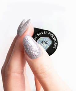 Semilac Gel Polish Silver Fireworks 460 1