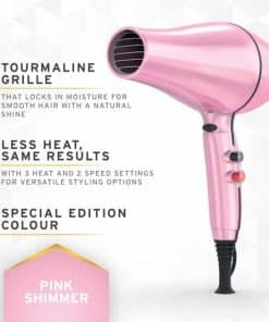 Wahl Pro Keratin Dryer Pink Shimmer pros