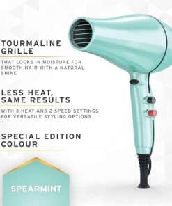 Wahl Pro Keratin Dryer Spearmint pros