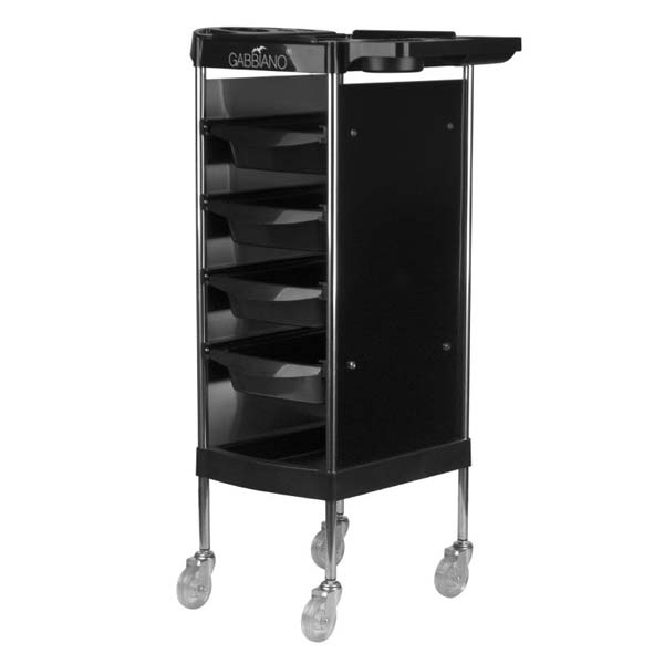 Gabbiano Zeus Hair Trolley Black