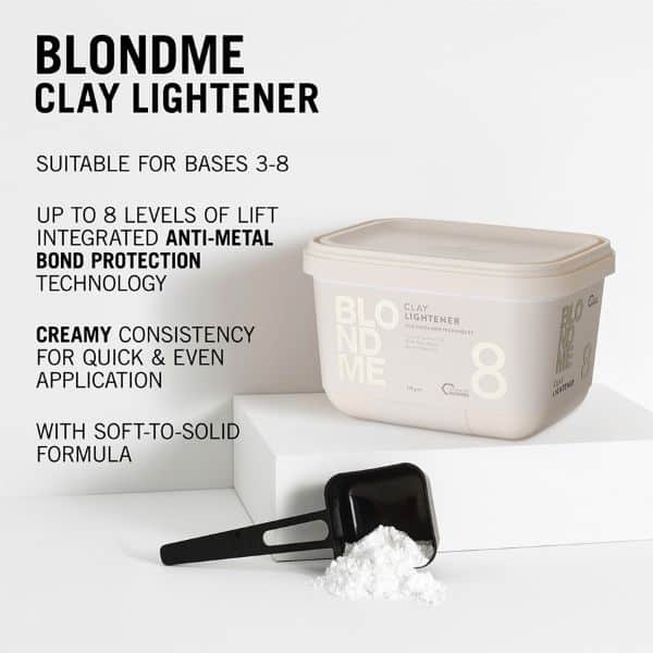 Schwarzkopf BLONDME Clay Lightener 8