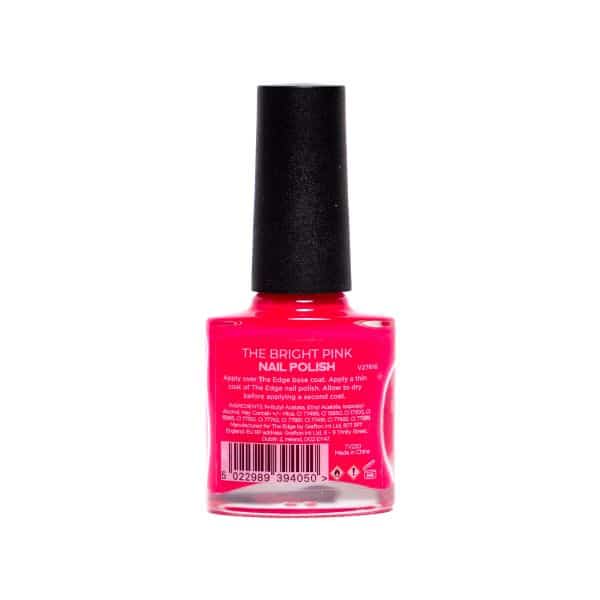 The Edge Nail Polish Bright Pink 1