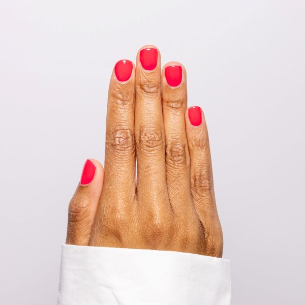 The Edge Nail Polish Bright Pink 3