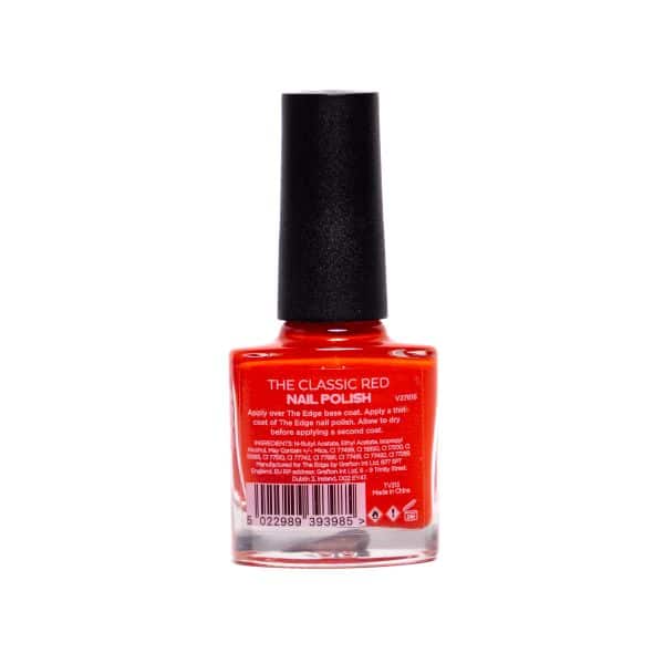 The Edge Nail Polish Classic Red 1