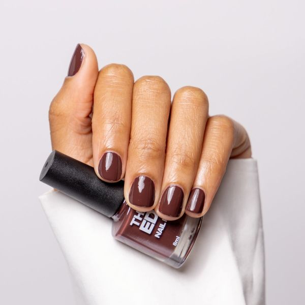 The Edge Nail Polish Expresso Brown 2