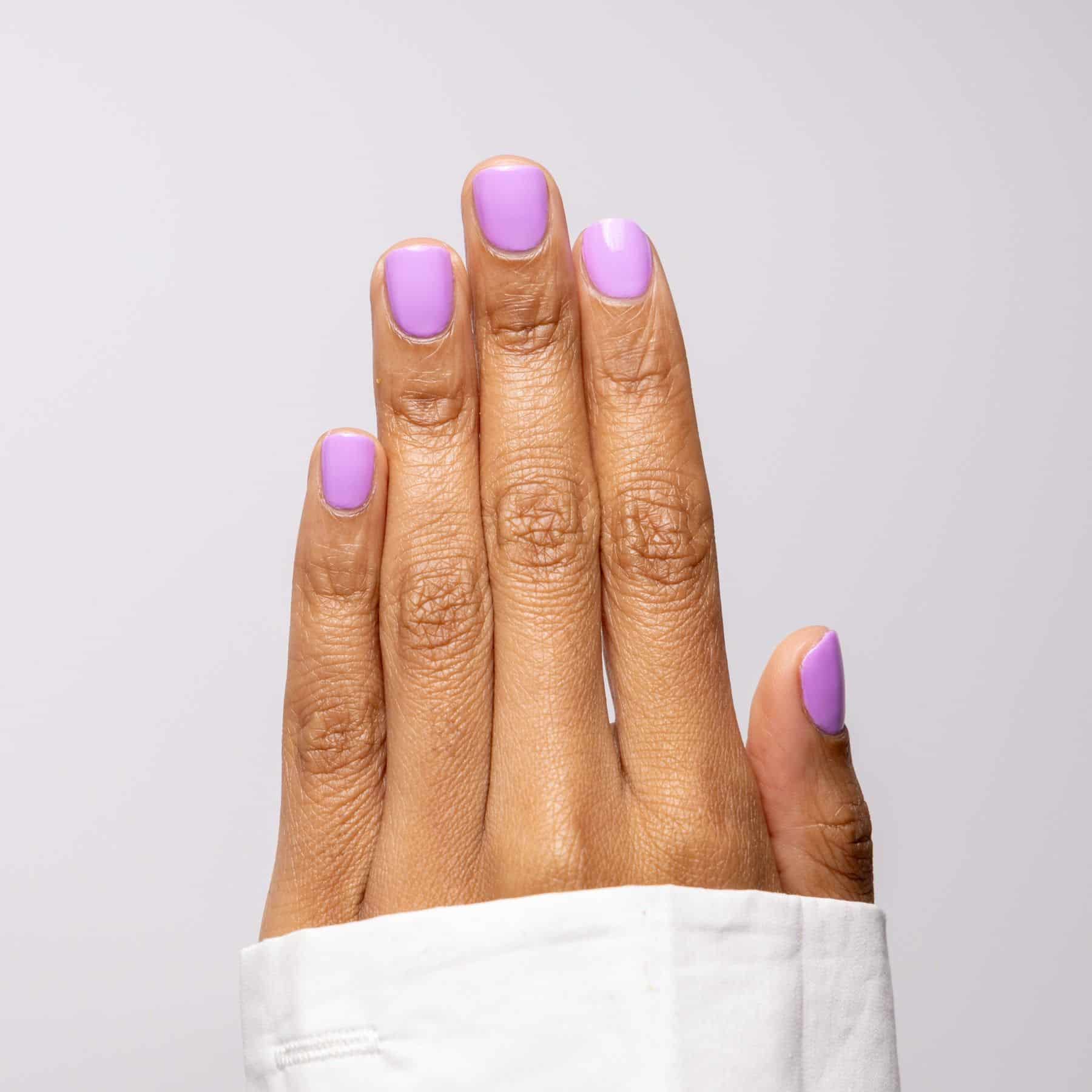 The Edge Nail Polish Lavender 3